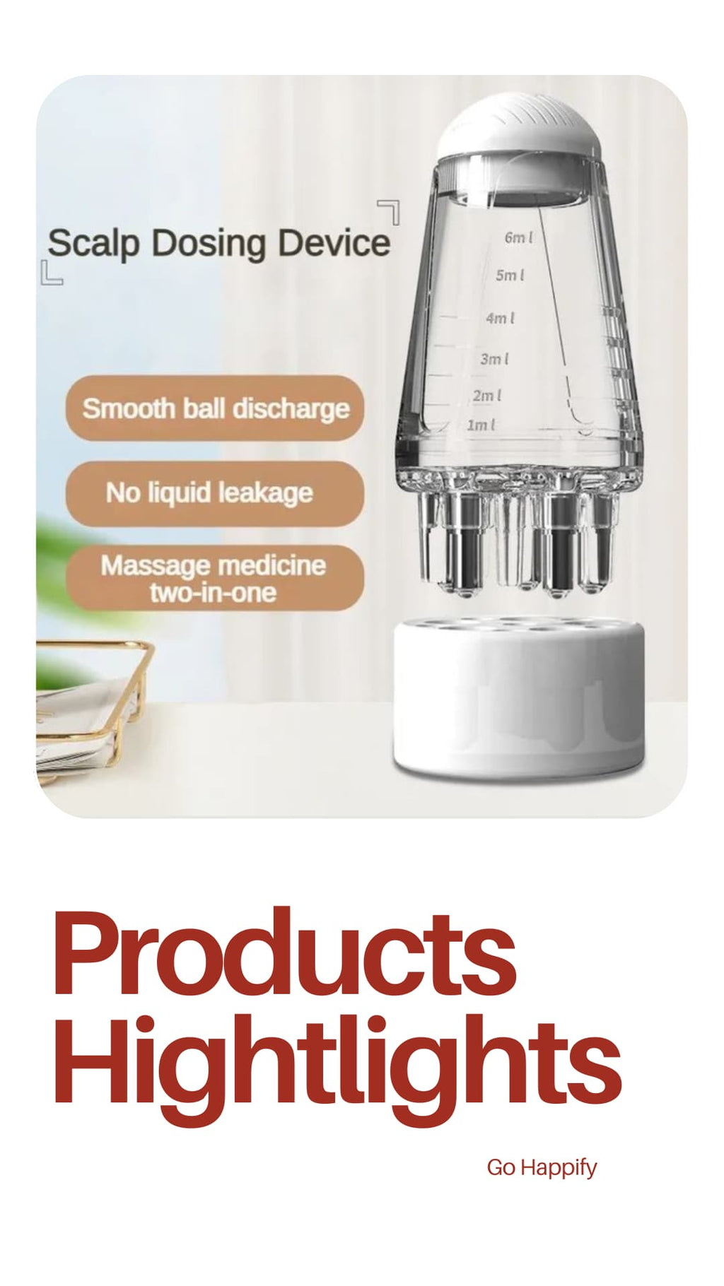 Hair oil applicator and massager