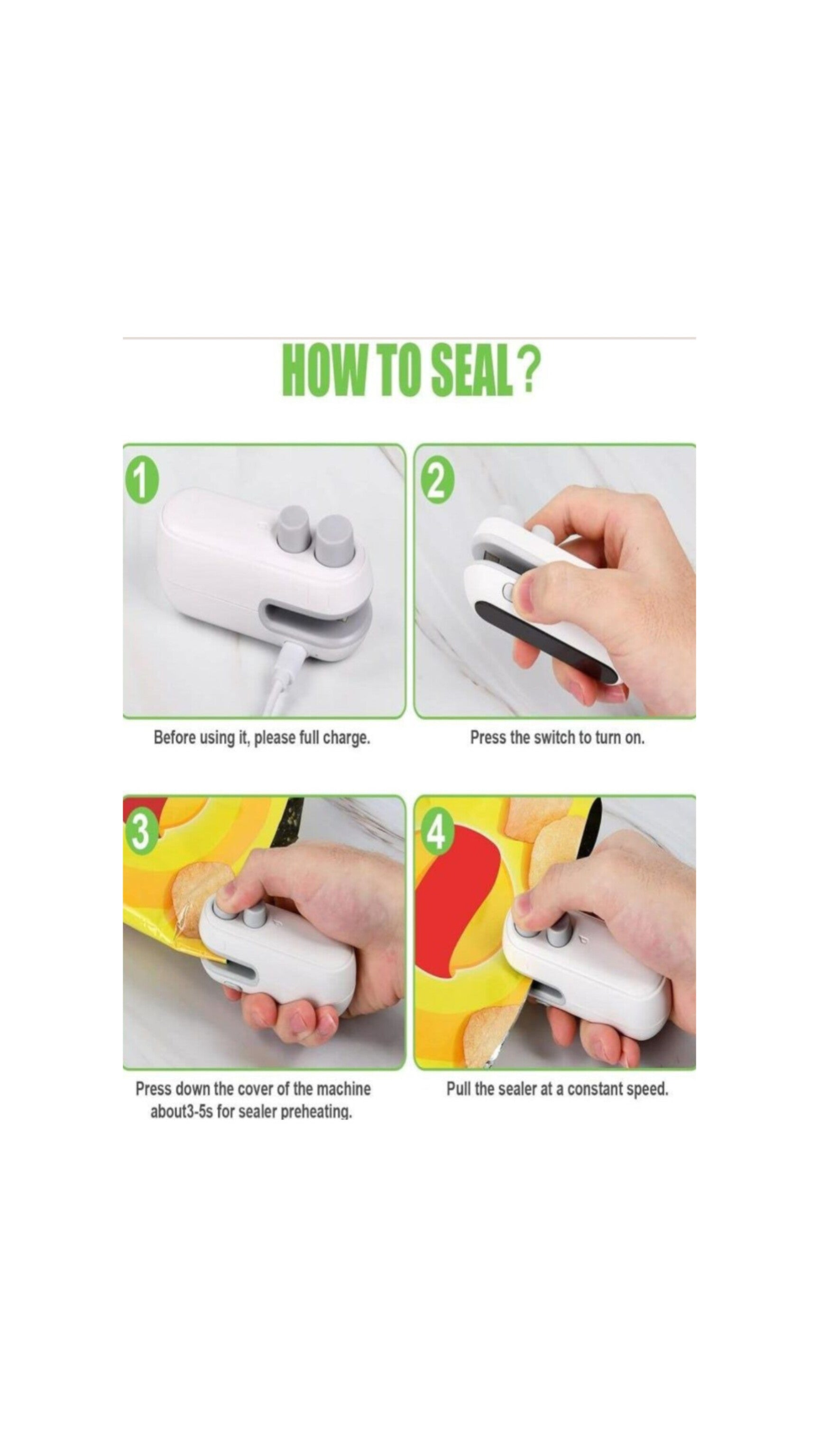 2 in 1 mini sealer and cutter