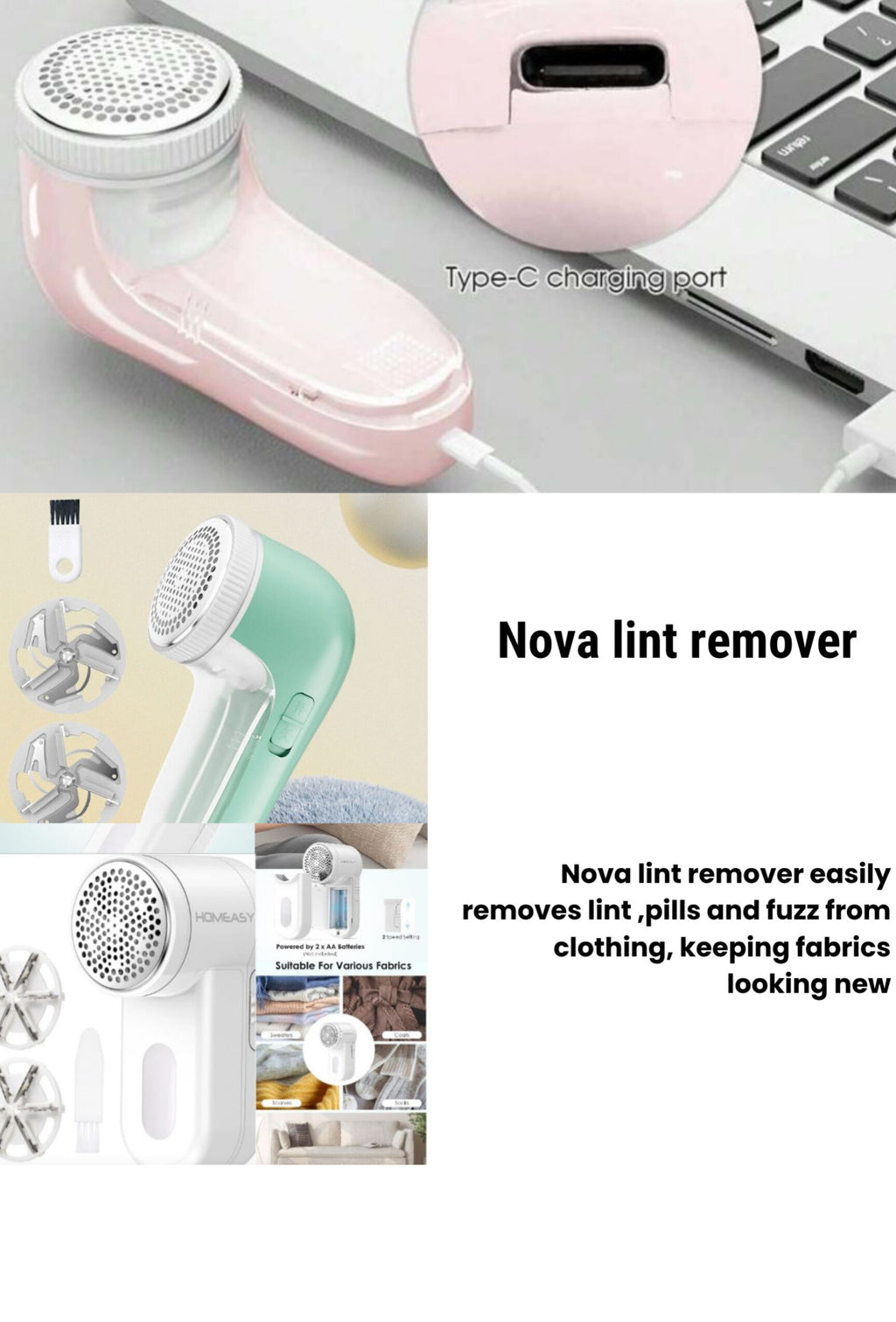 Nova lint remover