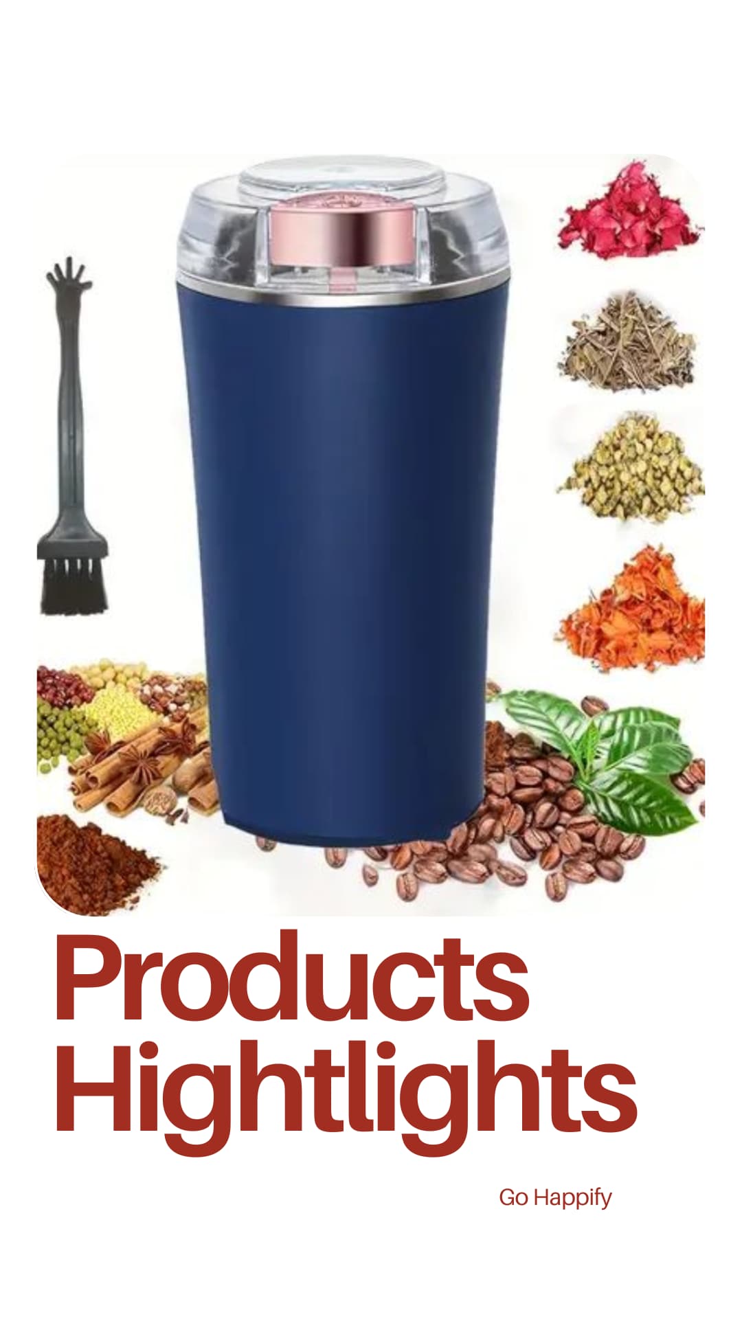 Coffe and spices grinder