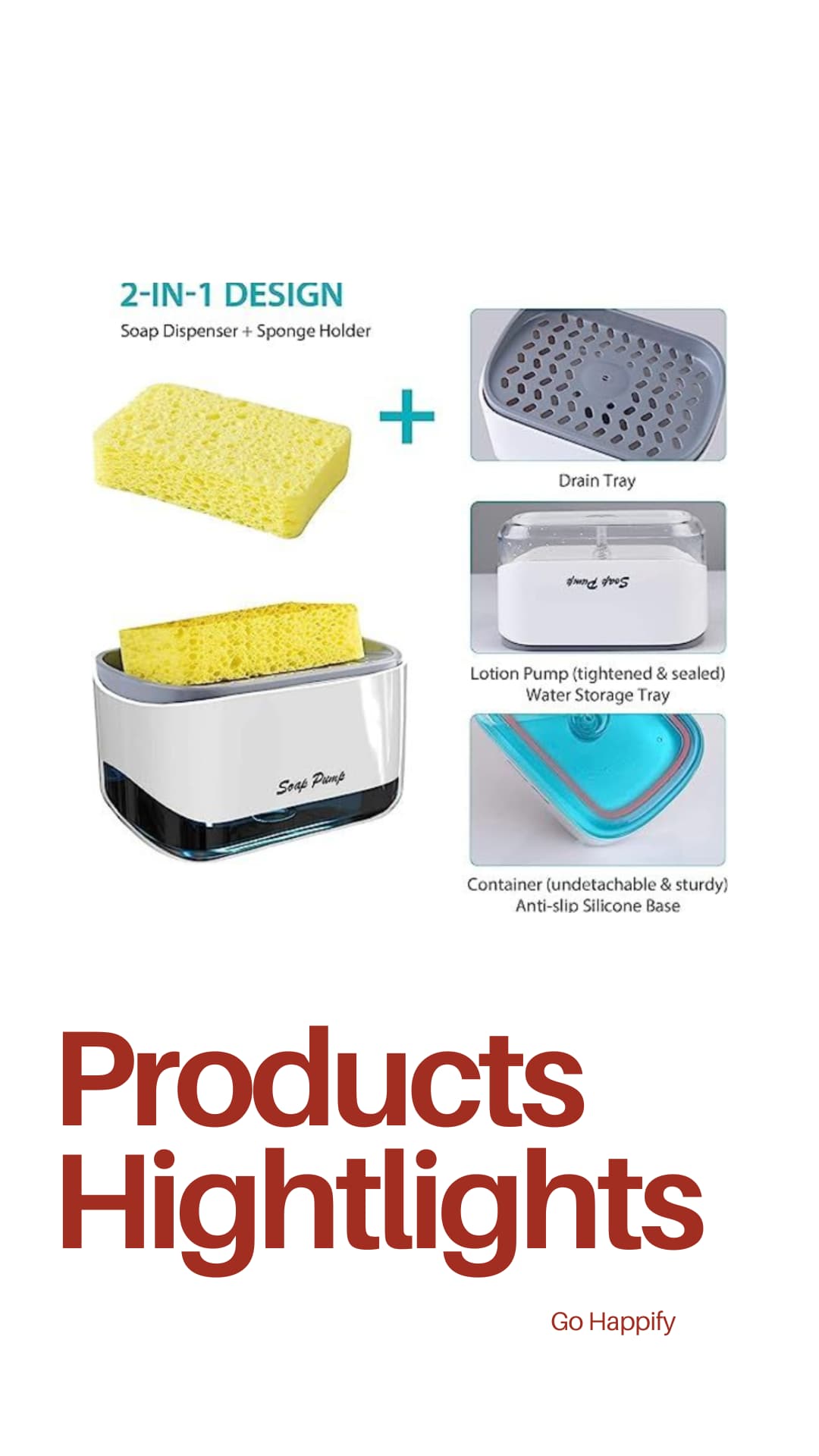 Soap pump dispenser