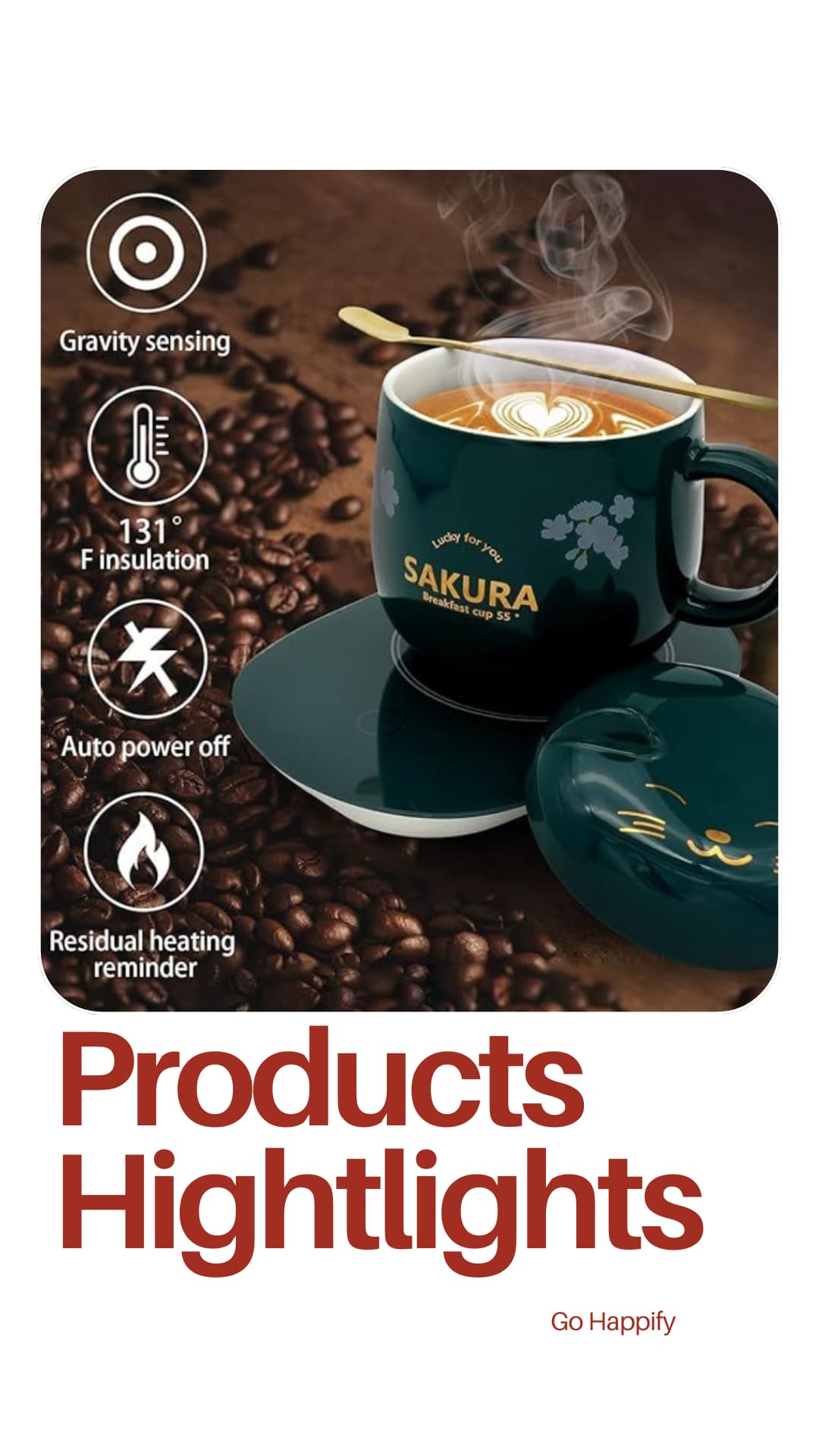 Coffe warming pad