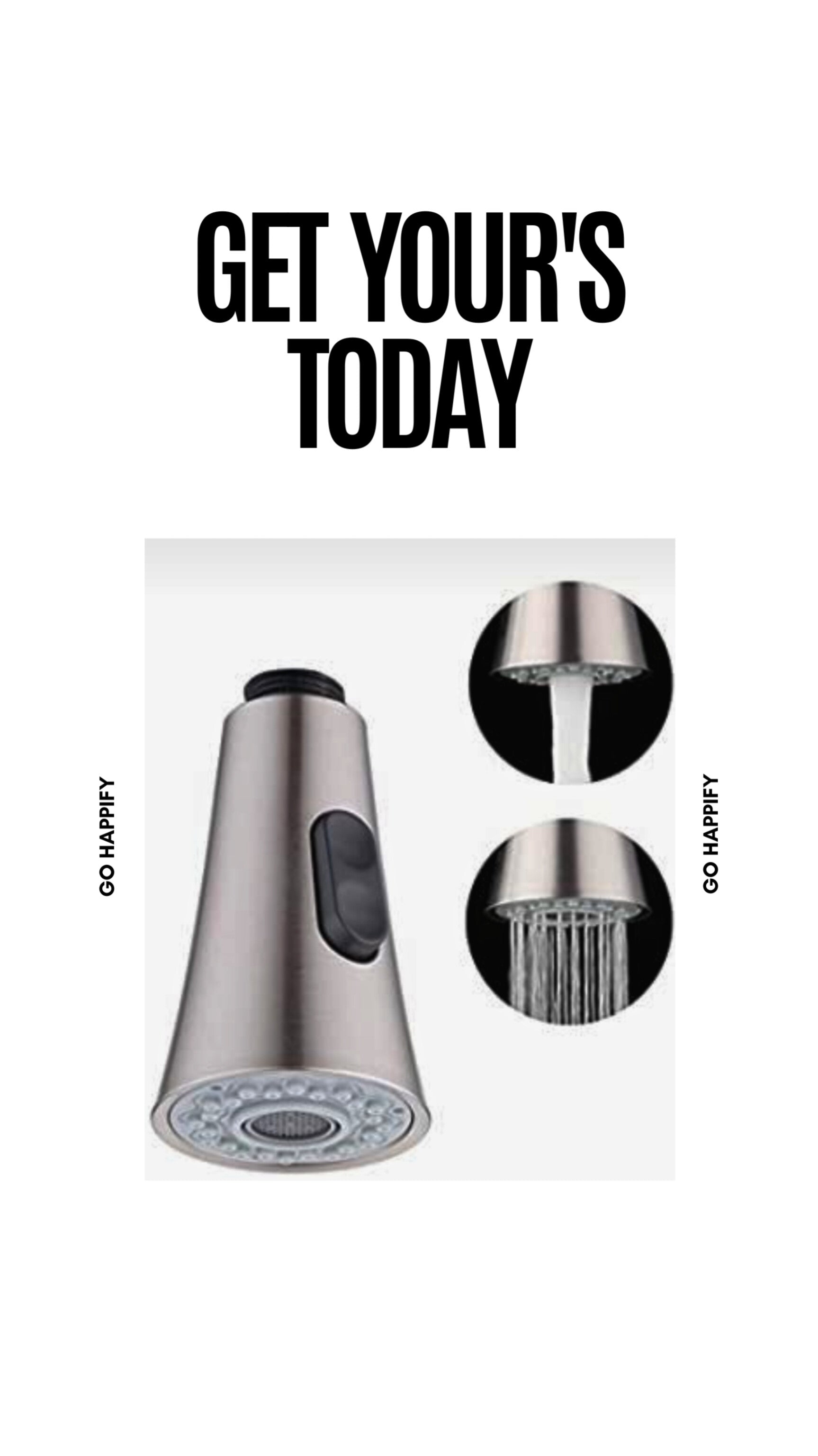 360 degree movable water faucet