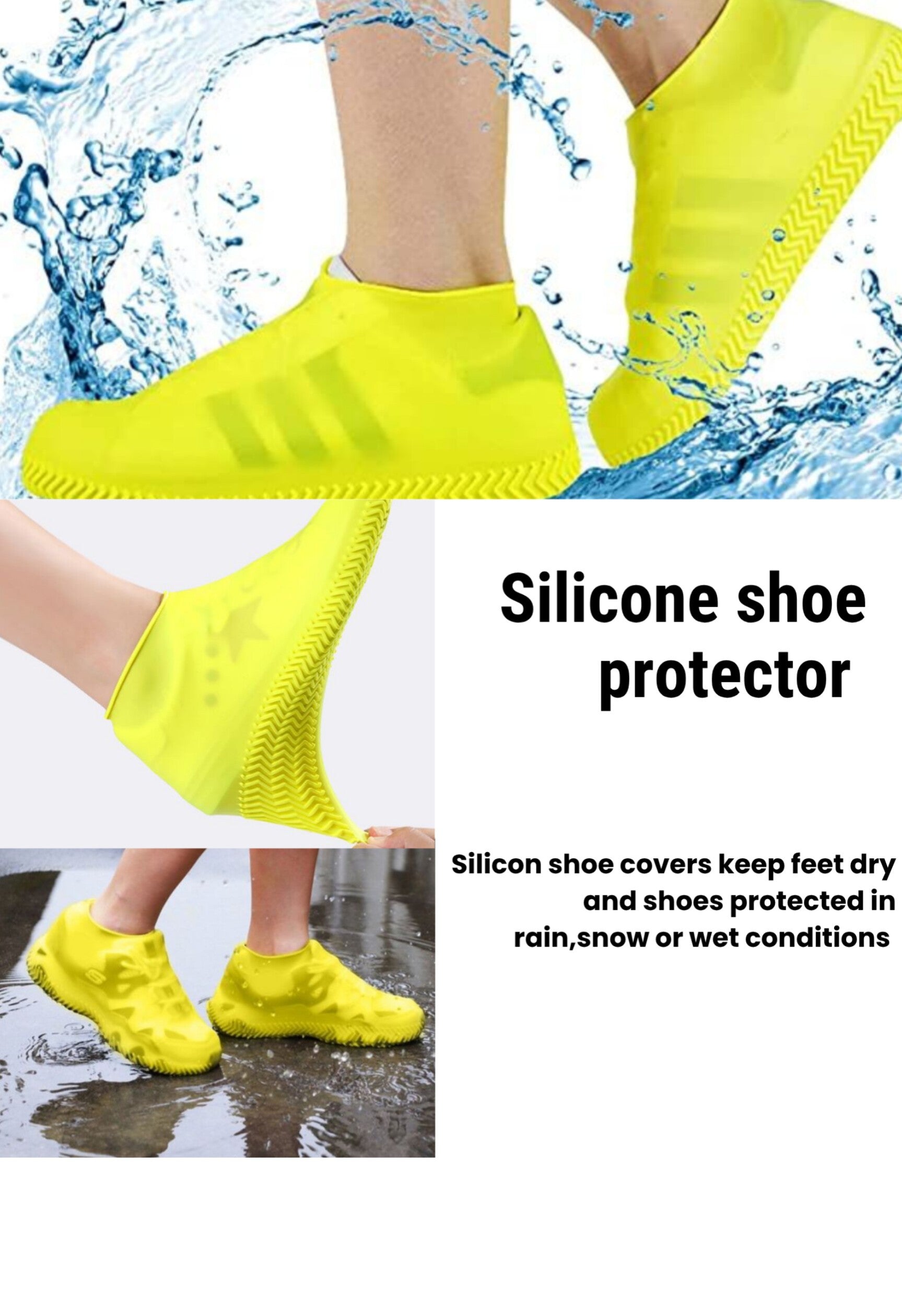 Silicone shoe protector