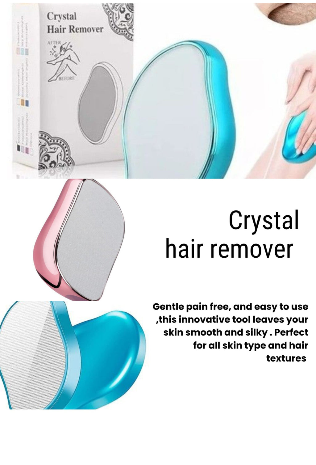 crystal hair remover