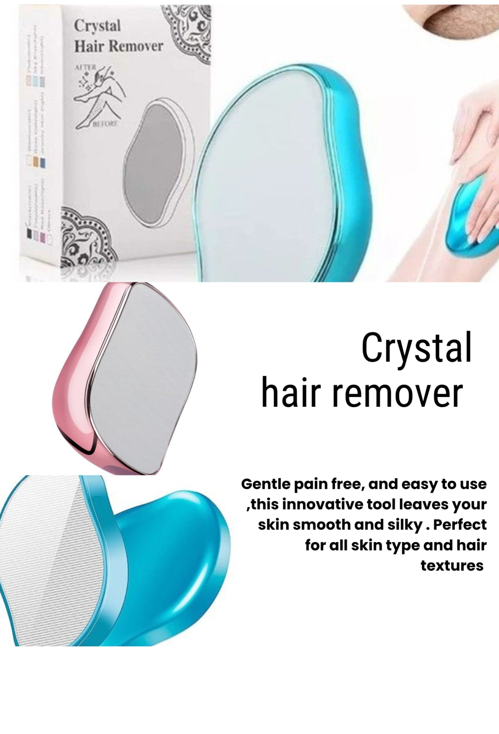 crystal hair remover