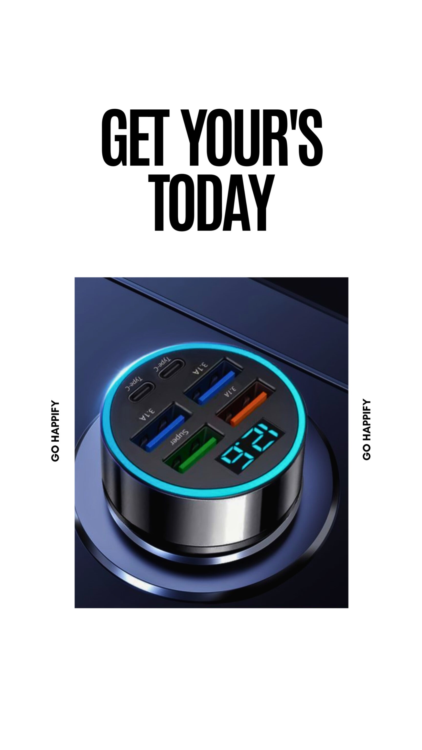6 in 1 Car charger