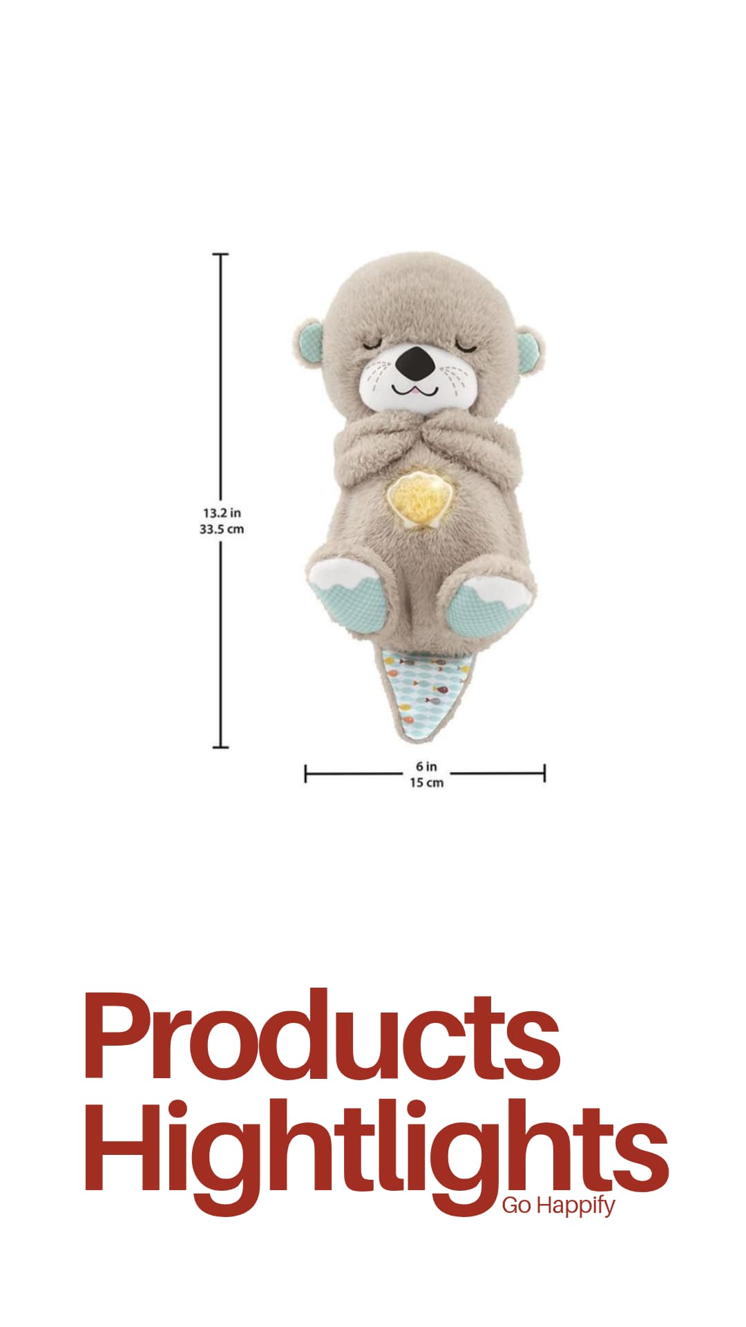 Cute breathing teddy bear