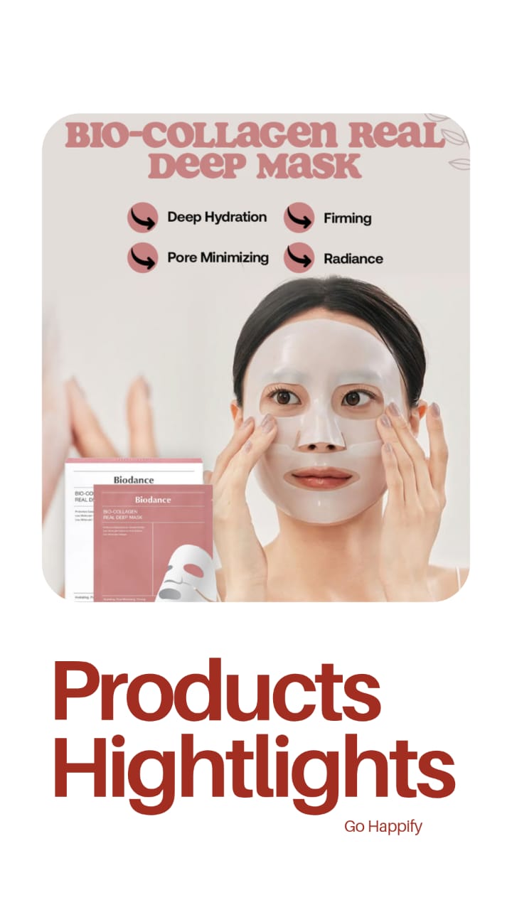Bio Collagen Face Mask – Hydrating & Anti-Aging Sheet Mask for Glowing Skin - pack of 2