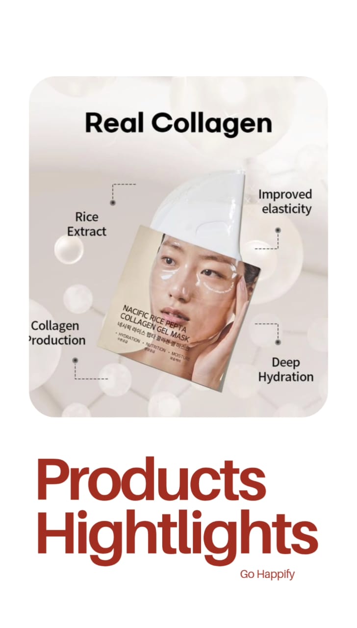 Bio Collagen Face Mask – Hydrating & Anti-Aging Sheet Mask for Glowing Skin - pack of 2