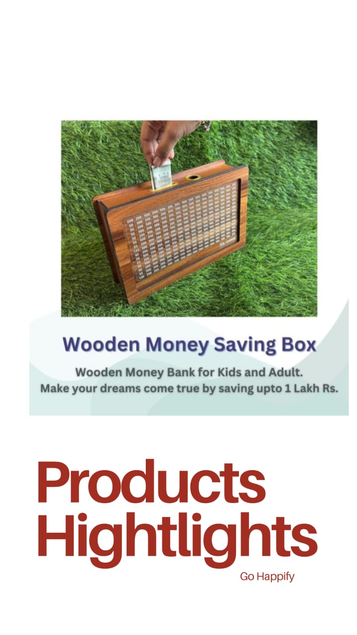 ₹1 Lakh Money Saving Challenge Box – 52 Weeks Savings Cash Box | Budgeting Made Fun